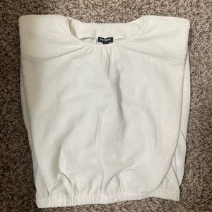 Express padded shoulder top